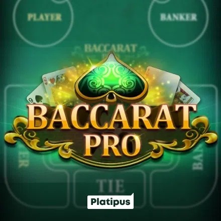 Baccarat PRO slot visual from Platipus available on istanacasino-id.com