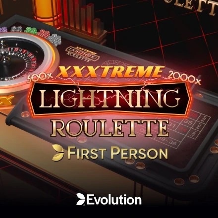 First Person XXXtreme Lightning Roulette casino game by Evolution – featured logo at Istana Casino