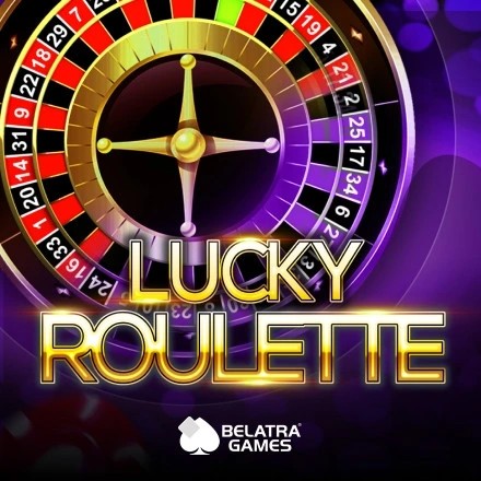 Lucky Roulette slot visual from Belatra Games available on istanacasino-id.com